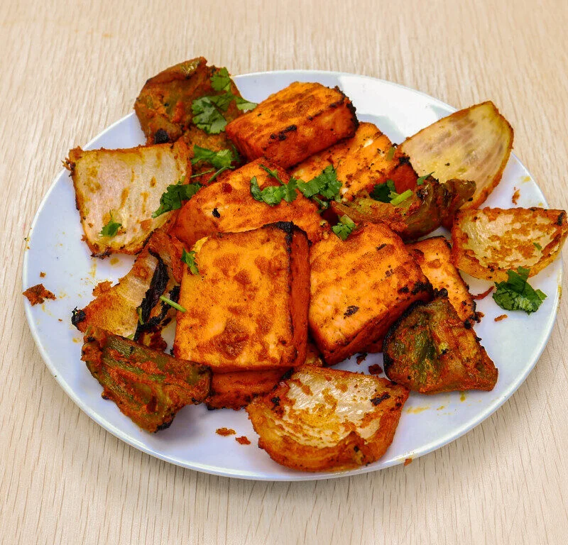 Butter Chicken and Rice at Punjab Food Corner Winnipeg