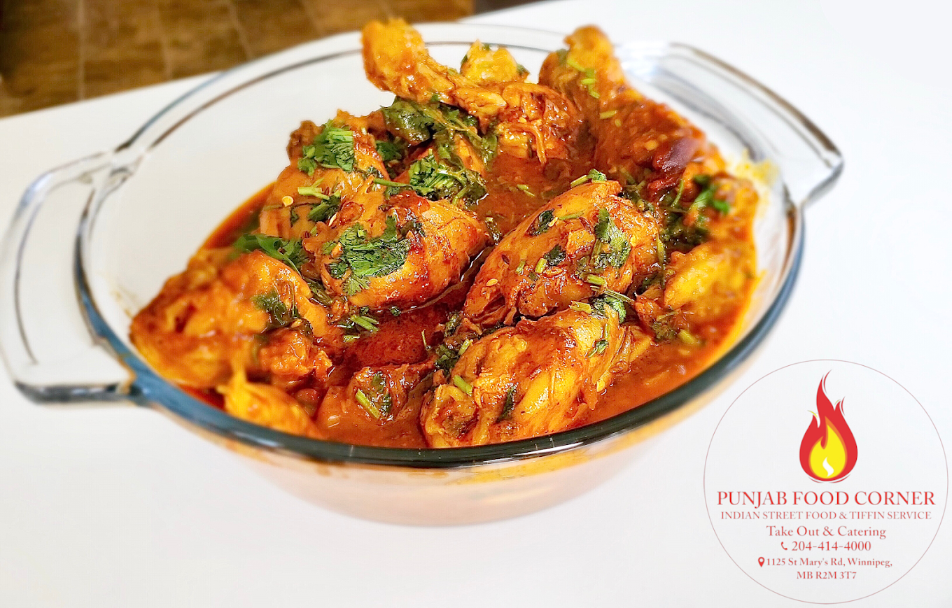 Pav Bhaji Indian street food at Punjab Food Corner Winnipeg