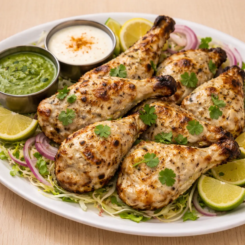 Afghani Tandoori Chicken at Punjab Food Corner - Best tandoori chicken in Winnipeg